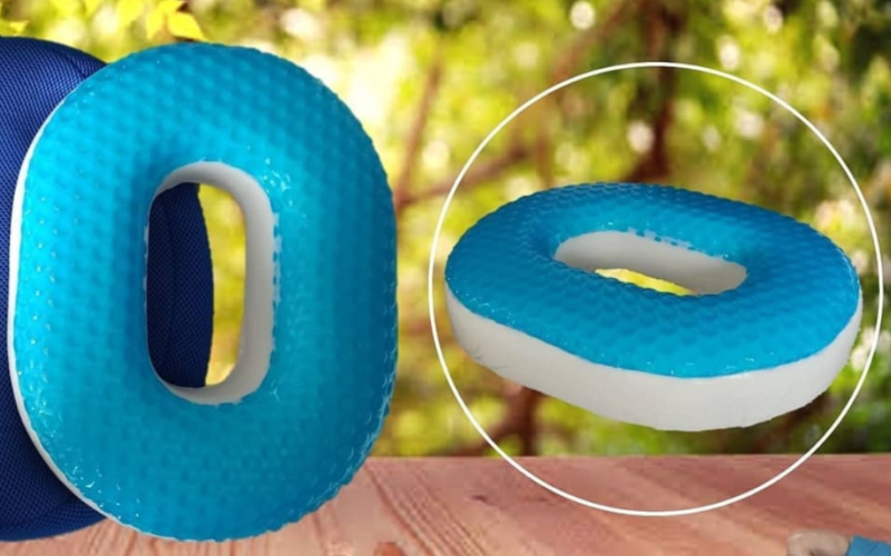 RODETE VISCOELÁSTICO CON GEL Y FUNDA